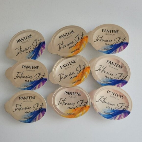 Pantene Quench Intensive Shot Hair Mask Treatment SEALED Lot of 9 Mixed Masks - Picture 2 of 7
